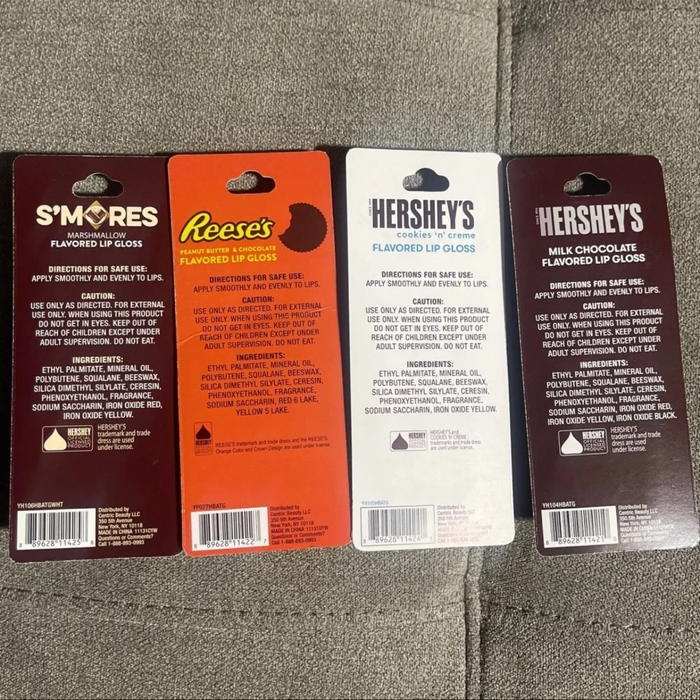 🍫🍫 Hershey’s and Reese’s Flavored Lip Gloss Set🍫🍫
